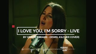 AI Jewel Kilcher sings quotIm Sorry I Love Youquot Live Vevo Version  by Gracie Abrams  AI Cover Video [upl. by Neyuh999]