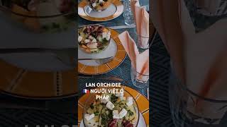 ẨM THỰC PHÁPSALADE MELON CONCOMBRE FROMAGE lanorchideenguoivietophap cuộcsốngpháp food foodie [upl. by Stafford]