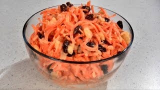 Carrot Raisin Salad Recipe [upl. by Tisha]