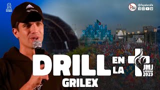 GRILEX  DRILL Y RAP EN LA JMJ LISBOA 2023  FE PA´LA CALLE estenezmusic [upl. by Tabor]