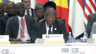 MUST WATCH POWERFUL AFRICAN SPEECH BY SOITH AFRICA PRESIDENT CYRILL RAMAPHOSA AT BRICS SUMMIT 2024 [upl. by Arracahs]