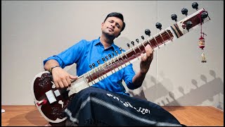 Tu Maro Dariyo  Sitar Cover  Bhagirath Bhatt [upl. by Anniahs521]