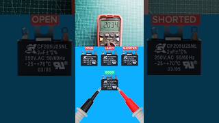 How to check capacitor is working or not  capacitor check multimeter  capacitor checking [upl. by Morrissey247]