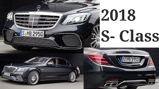 2018 Luxury Car  Mercedes Benz SClass Facelift [upl. by Aitnecserc264]