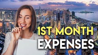 Cost of living in Dubai in 2018 First month expenses [upl. by Marlene418]