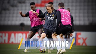 Final training session ahead of Bayern Munich  Real Madrid [upl. by Eshelman651]