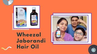 Wheezal Jaborandi Hair Oil  Results How to Use Review [upl. by Redmer]