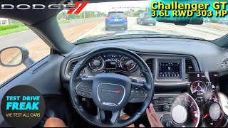 2023 Dodge Challenger GT 36L RWD 303 HP CITY POV Drive Fort Myers Florida [upl. by Svirad]