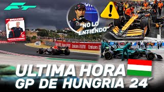 ¡¡ULTIMA HORA GP de HUNGRIA POLEMICA CHECO SIN EVOS y HARTO RUMORES ANUNCIOS EVO ASTON y MAS [upl. by Nasaj598]