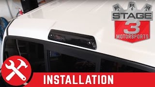 2009 F150 Recon LED 3rd Brake Light Install Guide [upl. by Norford293]