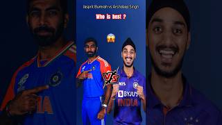 Who is best 😱 Bumrah vs ASingh 👇 rc24 shorts shortsfeed challenge worldcup viral [upl. by Desimone]