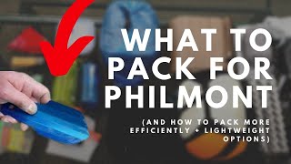 Lightening your load for Philmont  Philmont Gear List 2023 [upl. by Dareg]