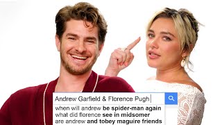 Andrew Garfield amp Florence Pugh Answer The Webs Most Searched Questions  WIRED [upl. by Pirozzo]