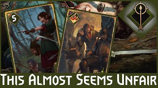 Heist Makes Waylays So Much More Fun Gwent Deadeye Ambush Scoiatael Deck [upl. by Arrais]