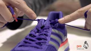 How to tie a heel lock Racers Loop for a running shoe [upl. by Appledorf]