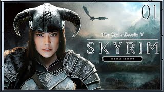 SKYRIM  Ep 1 Stefs First Playthrough [upl. by Aihsi]