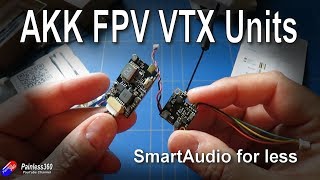 AKK FPV SmartAudio capable Video Transmitters [upl. by Kauslick]