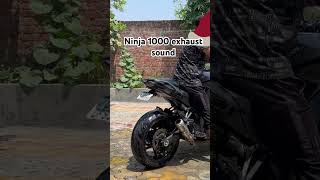 Ninja 1000 exhaust sound [upl. by Rempe]