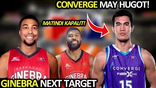 PBA UPDATES GINEBRA BAGONG GUARDYA I CONVERGE JACKPOT SA BIGMAN [upl. by Esmond604]