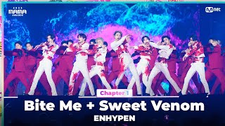 2023MAMA ENHYPEN 엔하이픈  Bite Me  Sweet Venom  Mnet 231128 방송 [upl. by Alfie863]