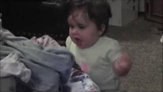 Baby Talks at 9 months funny [upl. by Ahsikad]