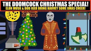 The Doomcock Animated Christmas Special  Bob Iger amp Elon Musk Bring Harvey Some Christmas Cheer [upl. by Lavona242]