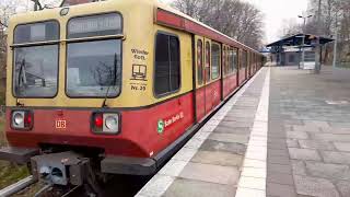 SBahn Berlin BR 485 auf der S47 [upl. by Yelsehc]