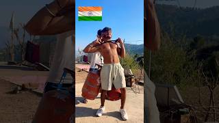 Neck ka bahot he powerfull stunt 🥵💪🇮🇳 shorts strong giantthedheeraj power india ytshorts [upl. by Neelhtak]