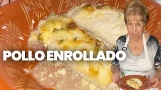 Increíble receta de POLLO ENROLLADO de Conchita 👵🏻 [upl. by Haines]