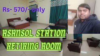 Asansol Station Railway Retiring Room Details  Retiring Room review  asansol [upl. by Attenyl18]