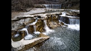 Töss Wasserfälle Winterthur Affenschluchtmit der Mavic Air 2 in 4K [upl. by Tima276]