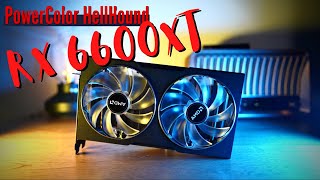 Powercolor Hellhound RX 6600XT Review amp Benchmark  Why so negative amp why we take a different side [upl. by Eidderf]