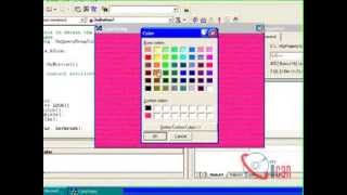 Visual C 60 Color Dialog Box [upl. by Audrey]