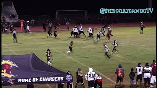 Kendall Kolts vs  Hallandale Beach Chargers ayfl 12u football footballgame footballhighlights [upl. by Noedig]