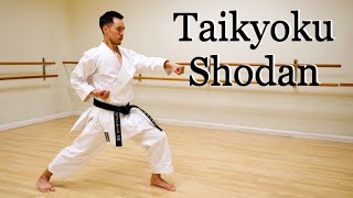 Kata Taikykoku Shodan Full Tutorial [upl. by Neetsirhc]