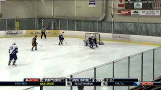 Perrysburg vs Anthony Wayne High School Hockey [upl. by Hauger]