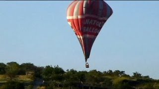 Two killed in hotair balloon crash [upl. by Vola932]