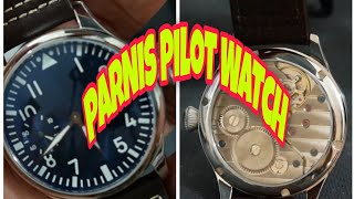 Parnis Sterile Pilot Watch [upl. by Aehsrop261]