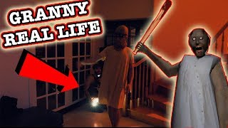 GRANNY HORROR GAME IN REAL LIFE  CAN YOU ESCAPE GRANNY [upl. by Amron]