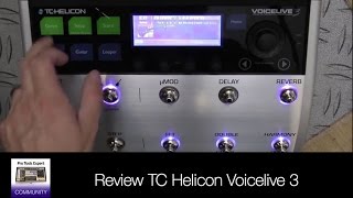 Review TC Helicon Voicelive 3 [upl. by Gehman]