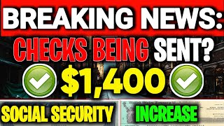 BREAKING NEWS 1400 STIMULUS CHECK BEING SENT OUT FOR ALL SS SSI SSDI VA SSI INCREASE IS CONFIRMED [upl. by Bosch]