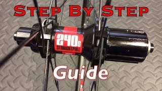 DT Swiss 240 Ratchet Freehub Quick Service Guide [upl. by Thorlie]