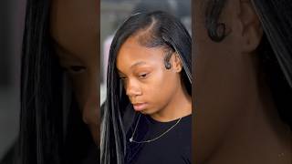 Shake N Go Organique Quick Weave hair howto transformation [upl. by Yattirb]