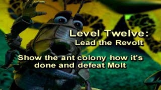 A Bugs Life PS1  Level Twelve Battle Arena Lead The Revolt [upl. by Jeffries372]