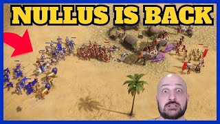 NULLUS IS BACK  AoM Retold 1v1 Ranked Set vs Poseidon [upl. by Hadden524]