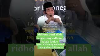 Sugeh o koyok opo pinter o koyok opo tidak berguna kalau yepelekno orang tua apa lagi seorang ibu [upl. by Eltotsira]