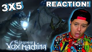 The Legend of Vox Machina Season 3 Ep 5 REACTION [upl. by Enitnatsnoc]