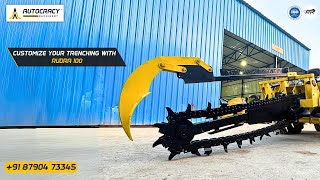 AMSCTC 120 Single Chain Trencher Is a MustHave for Every Tractor [upl. by Eanrahc798]