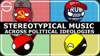 Stereotypical Music across Political Ideologies  Political Compass [upl. by Zorana720]