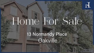 Home For Sale in Oakville  Regan Irish amp Associates  13 Normandy Place [upl. by Hnoj]